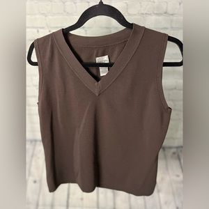 Chicos Rayon/Nylon Lightweight Vest | Sz 2